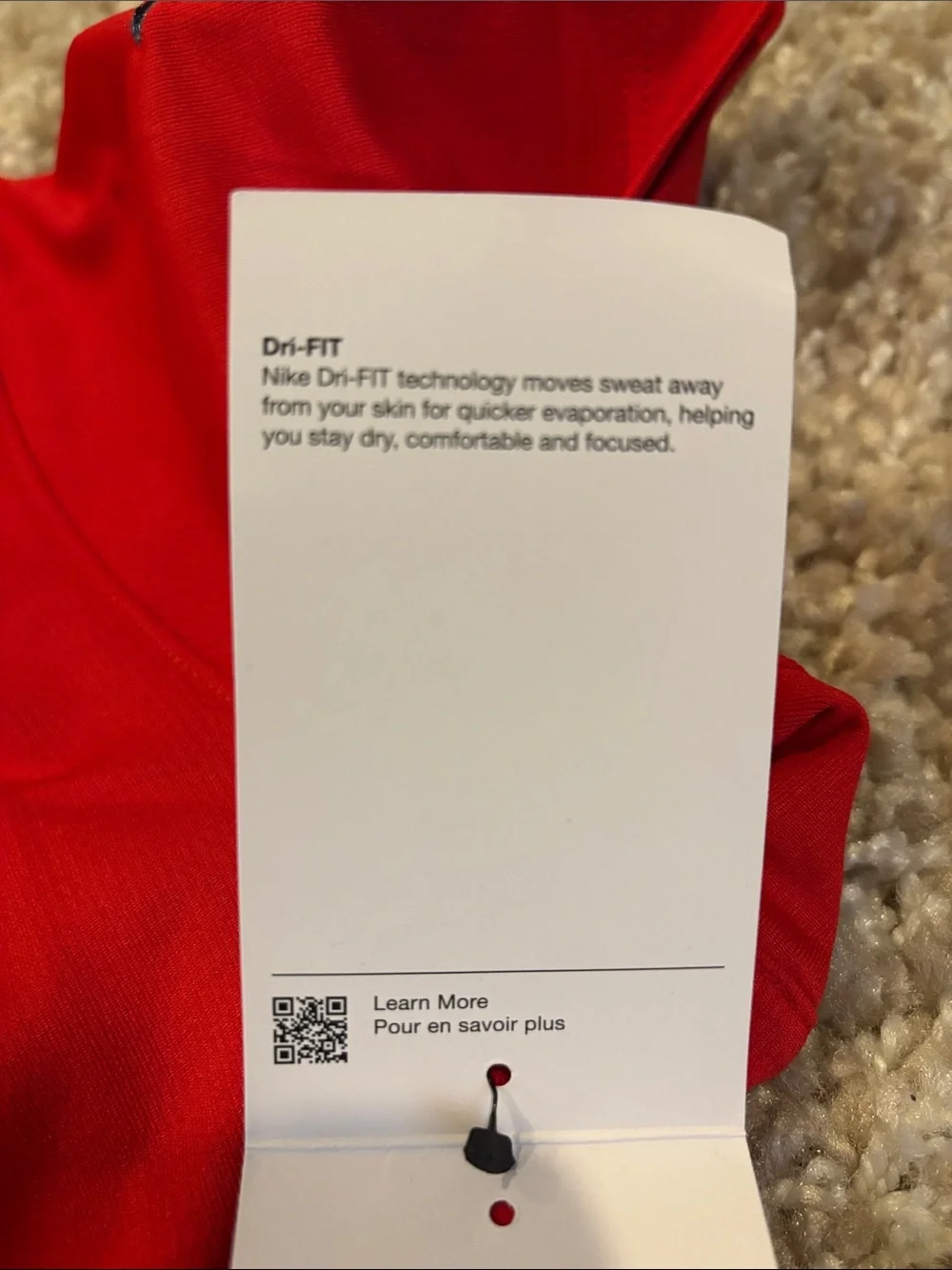 Women’s Nike Bright Red Polo with White Swoosh - MLB All star game